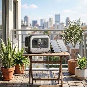 Station d'alimentation portable tout-en-un 300W, générateur solaire 320Wh, onde sinusoïdale pure, LED intégrée, sorties multiples - Product Image 5