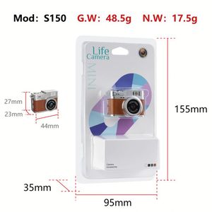 Cámara de Bolsillo Mini S150 de Último Diseño, Grabación de Video HD 1080P, Compatible con Tarjeta SD, Cámara Retro, Cámara de Regalo - Product Image 6