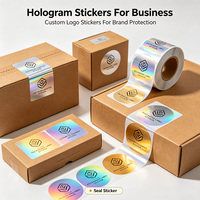 Etiqueta Adhesiva Holográfica Personalizada en Rollo, Etiqueta para Botellas, Impresión de Etiquetas Personalizadas, Etiqueta Holográfica Personalizada para Negocios