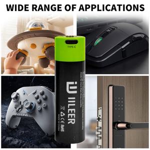 Baterías Recargables USB IILEER 18650 21700 3.7V 2000mAh 5000mAh de Iones de Litio con Puerto Tipo-C para Teléfonos Inteligentes - Product Image 3