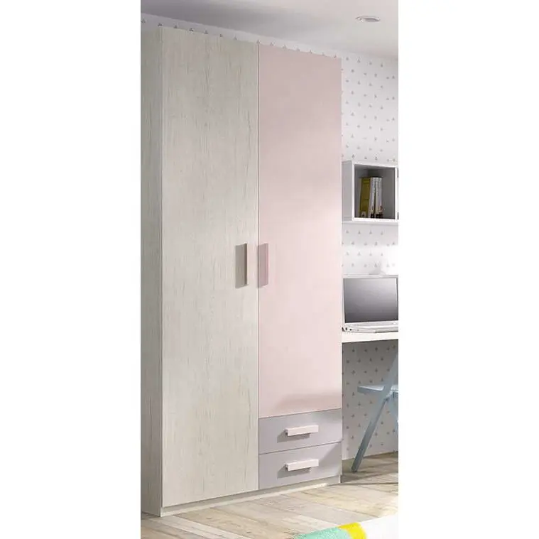 NOVA 21ETDB202 Children Bedroom Furniture 3 Stitching Colors Kids Clothes Cabinet