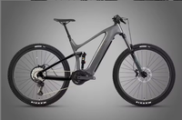 Vélo de descente électrique tout suspendu en fibre de carbone de 29 pouces, Bafang M560, 12 vitesses, batterie intégrée