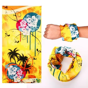 High Quality Multifunctional Masks Sublimation Printing Cycling Neck Gaiter Seamless Custom Polyester <b>Bandana</b> - Product Image 3