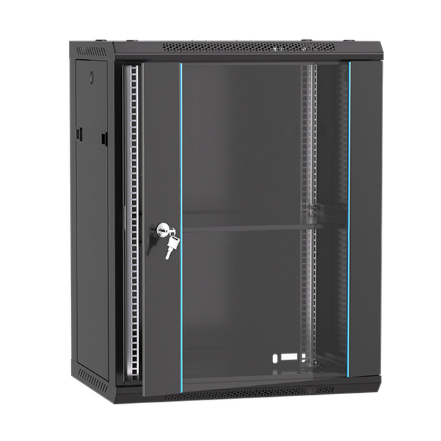 19 Inch Rack Mount 15U Steel Server Cabinet Wall-Mount for Network Data Center Applications ISO9001/ISO14001/CE/RoHS Certified