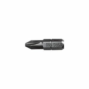 Embout de tournevis Usag 660 Ph, 25 mm, finition oxyde noir, embout de perceuse - Product Image 1