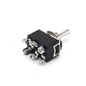 Công tắc chuyển đổi kim loại tạm thời 6 chân dpdt một bên, 20 AMP tại 12VDC 125VAC, (mẹ. On)/OFF/ON - Product Image 6