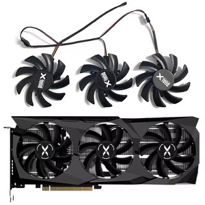 FDC10H12S9-C 85MM 4Pin <strong>XFX</strong> RX <strong>6700</strong> <strong>XT</strong> GPU Fan For <strong>XFX</strong> Speedster SWFT 309 <strong>Radeon</strong> RX <strong>6700</strong> <strong>XT</strong> 12GO Graphics Fan - Product Image 1