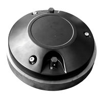 KAMIG T75-1A Haut-parleur à compression Hi-Fi extrêmement puissant de 3 pouces, 250W max, 106dB, gorge de 38MM, tweeter en ferrite de 170MM, 8 Ohm, 700-19kHz, OEM