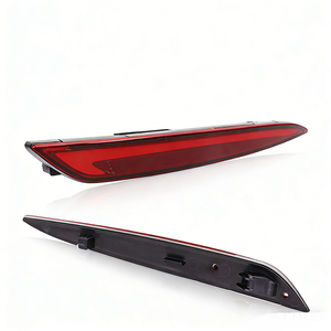 New 2013-2018 Fusion LED Rear Bumper Reflector Brake <b>Light</b> High <b>Brightness</b> Stop Tail <b>Light</b> 12V Conversion Kit - Product Image 2