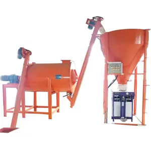 Dry Mortaio in polvere nastro orizzontale mixer