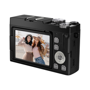 Retro 4K Digital <b>Camera</b> <b>for</b> Photography Autofocus 64MP 18X Digital Zoom 2.8'' 180° Flip Screen Vlogging Video Compact Cameras - Product Image 5