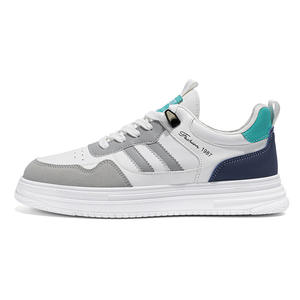 Chaussures pour hommes Nouveauté été 2025 Maille respirante blanche Tige en PU artificiel Semelle souple Légères Chaussures de sport décontractées Absorption des chocs - Product Image 5