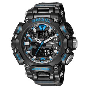 Montre pour homme, étanche 50 m, montre à quartz LED, montre de sport, Relogio Masculino 8053, montre de sport pour homme, S Shock - Product Image 4