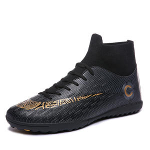<span class=keywords><strong>Botas</strong></span> de Fútbol de Moda para Mujer, Corte Medio, Tacos Largos, <span class=keywords><strong>Botas</strong></span> de Entrenamiento de Fútbol con Suela Antideslizante para Hombre, Jóvenes y Niños - Product Image 6