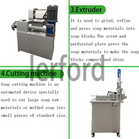 Système de fabrication de savon automatisé multifonctionnel à haut rendement, haute qualité avec composant moteur principal