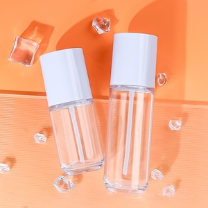 Frasco de Plástico Transparente <span class=keywords><strong>PETG</strong></span> de Parede Grossa 30ml 60ml 80ml 100ml para Cosméticos, Loção Protetora Solar, Tônico, Essência com Bomba Pressionadora - Product Image 3