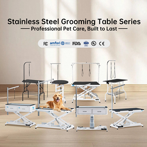 <span class=keywords><strong>Mesa</strong></span> DE ASEO Veterinaria con luz LED eléctrica para mascotas, <span class=keywords><strong>mesa</strong></span> de peluquería para perros, características de limpieza para herramientas de aseo para mascotas - Product Image 5