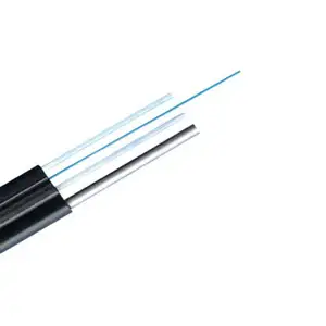 Kabel serat optik kinerja pemblokir air kuat harga per meter 2 4 6 8 24 96 core kabel serat optik 24 core