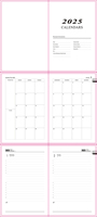 2026 2027 personnalisé un jour une page journal en gros promotionnel personnalisé A5 PU cuir cahier couverture rigide personnalisé cahier
