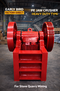 เครื่องบดกราม PE250x400 กำลัง 25 แรงม้า เครื่องยนต์ดีเซล สำหรับบดหินและแร่ 5-20 ตันต่อชั่วโมง สำหรับเหมืองหินในแอฟริกา - Product Image 2