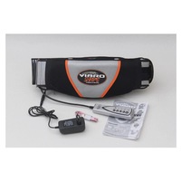 Cinturón de masaje eléctrico vibrador y calentado para espalda y cintura, cinturón abdominal adelgazante para quemar grasa del vientre