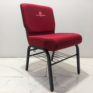 Vente en gros de chaises d'auditorium confortables, chaises d'église empilables, adaptées aux grands espaces tels que les cinémas et les théâtres - Product Image 2