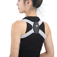 Ceinture de soutien dorsal orthopédique réglable, correction intelligente de la posture, respirante, écologique, fermeture auto-agrippante universelle