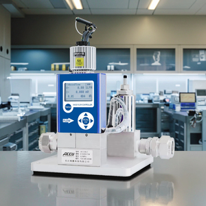 Groothandel Roestvrijstalen Digitale Draagbare Massastroommeter Voor Watervloeistoffen Inbrengen Variabele Gebiedstechnologie Oem Aanpasbaar - Product Image 5