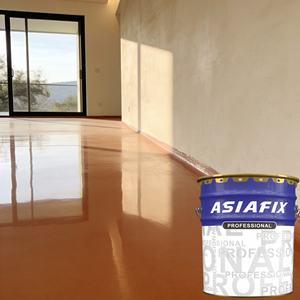 Peinture de sol en sable coloré époxy à effet marbre écologique multicolore auto-nivelante pour usage domestique - Product Image 6