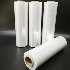 Machine Stretch Pallet Packaging film Clear Shrink Wrap industry Plastic film Roll