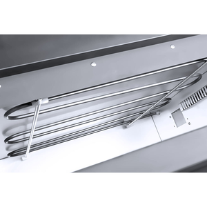 Commercial Bakery Equipment Stainless Steel 2 Deck Electric Pizza Bread Baking Oven with Stone - Product Image 3