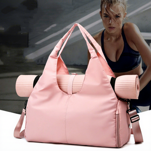 MKW3009 Grand <span class=keywords><strong>Sac</strong></span> <span class=keywords><strong>de</strong></span> <span class=keywords><strong>Sport</strong></span> et Fitness pour Femme, Séparation Sec/Humide, <span class=keywords><strong>Sac</strong></span> <span class=keywords><strong>de</strong></span> Gym en Oxford pour Courts Séjours, Nage et Yoga Léger - Product Image 1