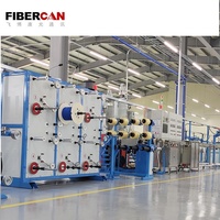 Máquina automática de cables ópticos de fibra óptica para línea de producción de cables de conexión para interiores Línea de producción de cables Optique de búfer apretado