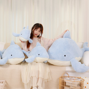 Nhà máy OEM ODM tùy chỉnh cá mập sang trọng Búp bê thú nhồi bông đồ chơi ném gối động vật biển thú nhồi bông lớn ôm gối sang trọng búp bê - Product Image 2
