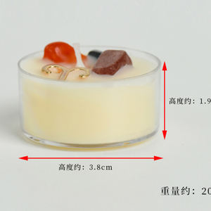 Ventes chaudes, bougies parfumées en cire de soja personnalisées de luxe, étiquette privée, pierres précieuses, cristal, bougies aromatiques, bougies d'aromathérapie - Product Image 5