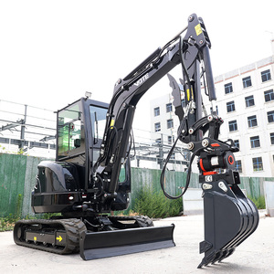 FREE SHIPPING <b>Mini</b> Excavator 3.5 Ton CE Farm New Crawler Digger Excavadora Small Excavators Machine Home Courtyard Renovation 1 - Product Image 5