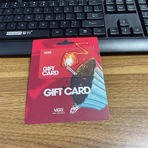Carte cadeau VIP de <span class=keywords><strong>fidélité</strong></span> d'affaires en plastique PVC de haute qualité à impression personnalisée avec <span class=keywords><strong>porte</strong></span>-<span class=keywords><strong>cartes</strong></span> en papier - Product Image 3