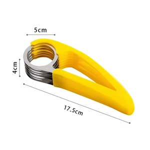 Kitchen Manual Banana Slicer Sausage Chopper Stainless Steel <b>Cucumber</b> Salad <b>Cutter</b> Fruit Vegetable Food Processors Cooking Tools - Product Image 2