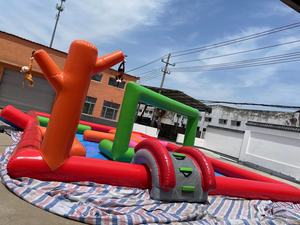 QIQU <span class=keywords><strong>Piscine</strong></span> aquatique géante mobile et portable, durable, pour le prêt <span class=keywords><strong>de</strong></span> bateaux tamponneurs et <span class=keywords><strong>de</strong></span> balles Zorb - Product Image 3