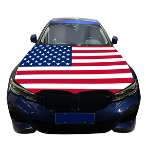Factory Direct High Quality Car Hood Cover <b>Flag</b> United States <b>Flag</b> America 120*150cm for Engine Decor - Product Image 1