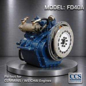 เกียร์บ็อกซ์ FADA รุ่นใหม่ หรือ Advance FD 40A สำหรับเครื่องยนต์ทางทะเลและงานอุตสาหกรรมเรือ - Product Image 4