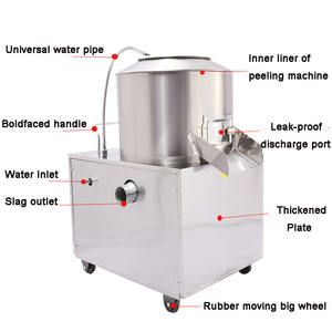 Planta de procesamiento de frutas, máquina peladora de coco, ajo seco, tierna, precio barato - Product Image 2