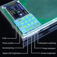Adjustable Frequency Generators 0.001HZ-200KH 7.83hz Function Signal Generator Generator Sinewave Square Wave Triangle Wave