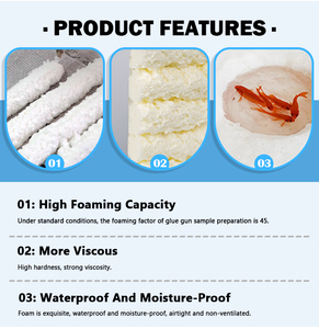 Polyurethane bọt phun PU bọt <span class=keywords><strong>Sealant</strong></span> 960ml OEM Nhà Máy Giá mở rộng PU bọt - Product Image 3