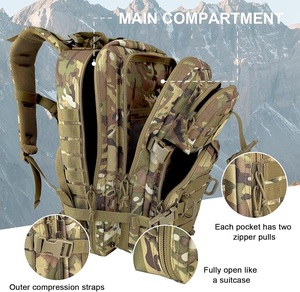40L Camo 600D Oxford Daypack Laptop Hydration Molle Rucksack Outdoor Hiking Hunting Fishing <b>Trekking</b> Mens Tactical <b>Backpack</b> - Product Image 4