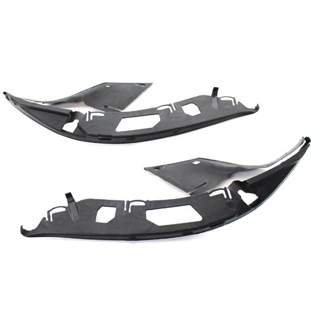 Pair Headlight Lens Gaskets Seal Left+Right for 2004-2010 BMW E60 E61 5 Series 63126934512 63126934511