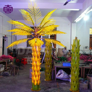 Lumière LED Scénique en Forme de Palmier, Feuilles de Palmier Lumineuses, Étanche IP65, Couleurs Personnalisables pour les Décorations du Nouvel An et de Noël - Product Image 5