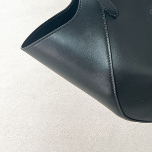 Nouveaux modèles en cuir de vachette véritable panier de légumes <span class=keywords><strong>noir</strong></span> sac à main dames sacs à main en cuir sacs fourre-tout pour femmes - Product Image 3