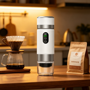 Desktop Mini Portable Capsule Coffee Machine Fast Brew Nespresso Maker USB Charge Heatable Perfect For Office <b>Desk</b> <b>Study</b> - Product Image 3