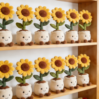 Maak Je Eigen Zonnebloempot Pluche Speelgoed Op Maat Gemaakt Pluche Groothandel Kinderspeelgoed Kinderkamer Decoratie Aanbod Merkpromotie Aangepast Ontwerp